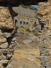 Fototapeta premium Anemurium, ruins of the ancient city