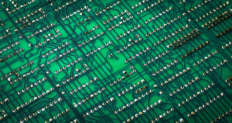 Electric circuit board layout of electronic board