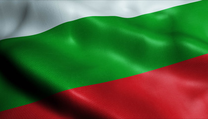 3D Waving Colombia City Flag of Fredonia Closeup View