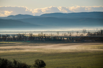 Morning fog
