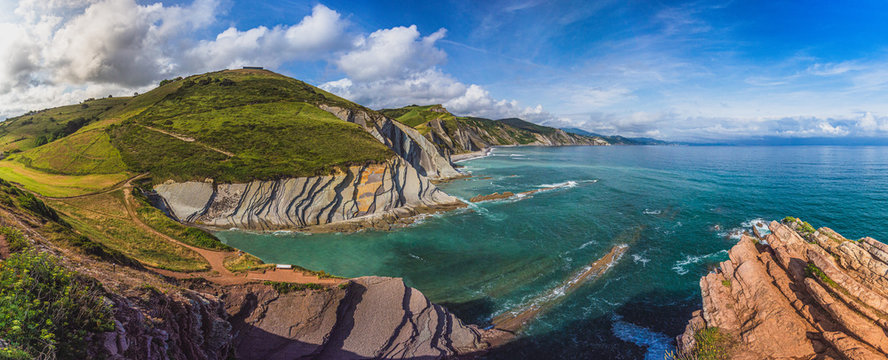Zumaia flish Hiszpania