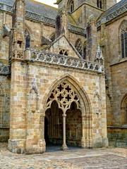 Cathédrale Saint-Tugdual, Tréguier, Côtes-d'Armor, Bretagne, France