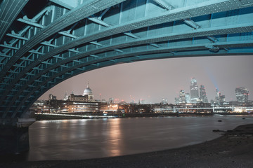 A view of St Paul's from Blackfriars bridge