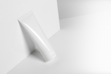 beauty treatment medical skincare and cosmetic lotion cream serum oil mockup bottle packaging product on white decor background, healthcare and medicine concept