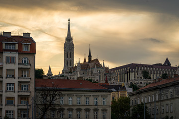 Matthias Church in Budapest, Hungary.