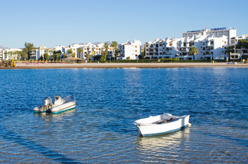 Seaside of Port de Alcudia, Mallorca, Spain