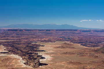 Fototapeta premium Canyonlands National Park panoramic landscape, Utah USA