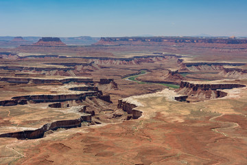 Fototapeta premium Canyonlands National Park panoramic landscape, Utah USA