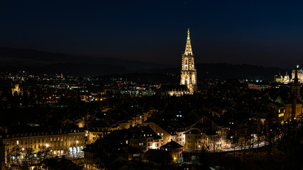 Fototapeta na wymiar Bern by Nigth