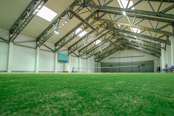  Indoor tennis court in the sports complex