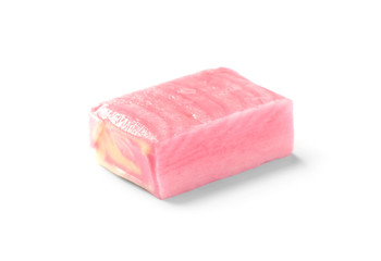 Chewing gum on white background