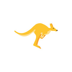 Cute australian kangaroo vector design