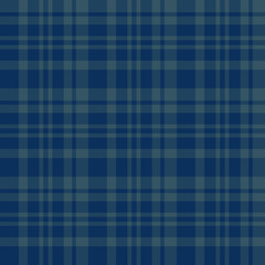 Seamless pattern in creative dark blue and grey colors for plaid, fabric, textile, clothes, tablecloth and other things. Vector image.