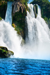 Waterfall near the sea