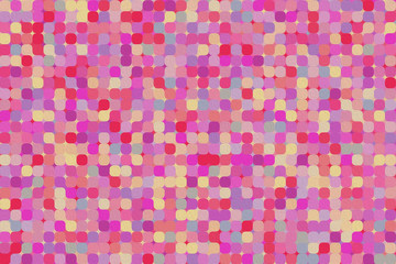 Color geometric background. Abstract geometric pattern. Oil painting flat style design. Texture for print, poster, and banner