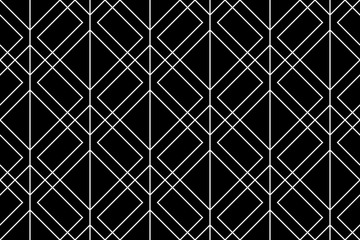 Vector seamless geometric pattern