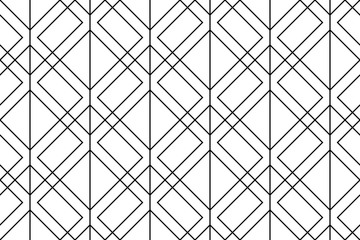 Vector seamless geometric pattern