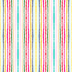 Pink Striped Vector Seamless Pattern. 