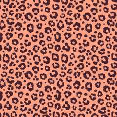 background texture leopard pink black brown jaguar seamless repeats pattern