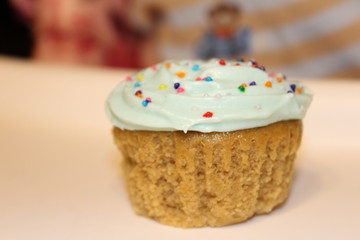 Birthday cupcake