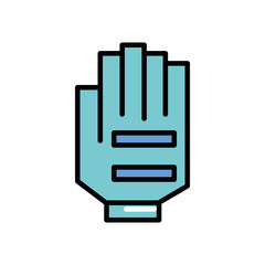 glove american football accessory icon