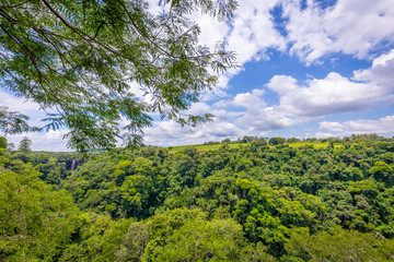 View of Ecopark Cassorova, Brotas City, São Paulo - Brazil