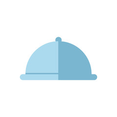 tray server restaurant isolated icon