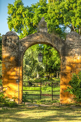 Yellow Arch Entrance