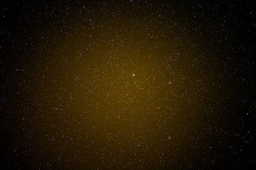 Fototapeta na wymiar The constellation Ursa Major against the background of the other twinkling stars, the shape of a bucket. Astrological night starry sky.