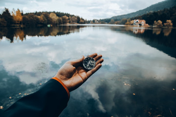 Compass, navigational compass, travel compass, lost compass,