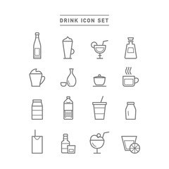 DRINK ICON SET