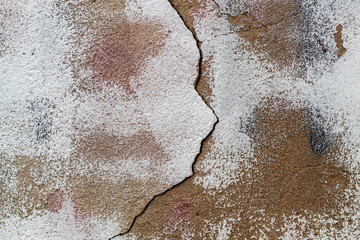 Old Weathered Cracked Concrete Wall Texture