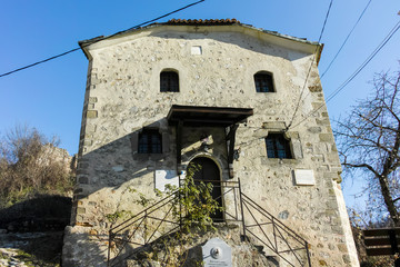 Fototapeta na wymiar Saint Anthony church in town of Melnik, Bulgaria