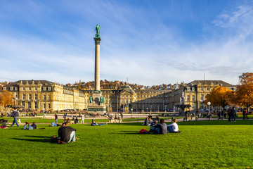 Neues Schloss, Stuttgart, Deutschland 