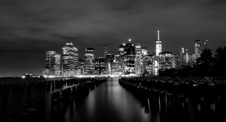 Obraz na płótnie Canvas Skyscrapers of New York City