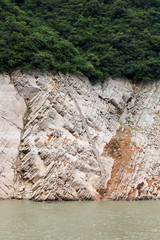 China Yangtze Fluss zum 3-Schluchten Staudamm