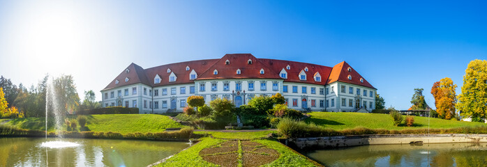 Obraz premium Garten, Ottobeuren, Deutschland 