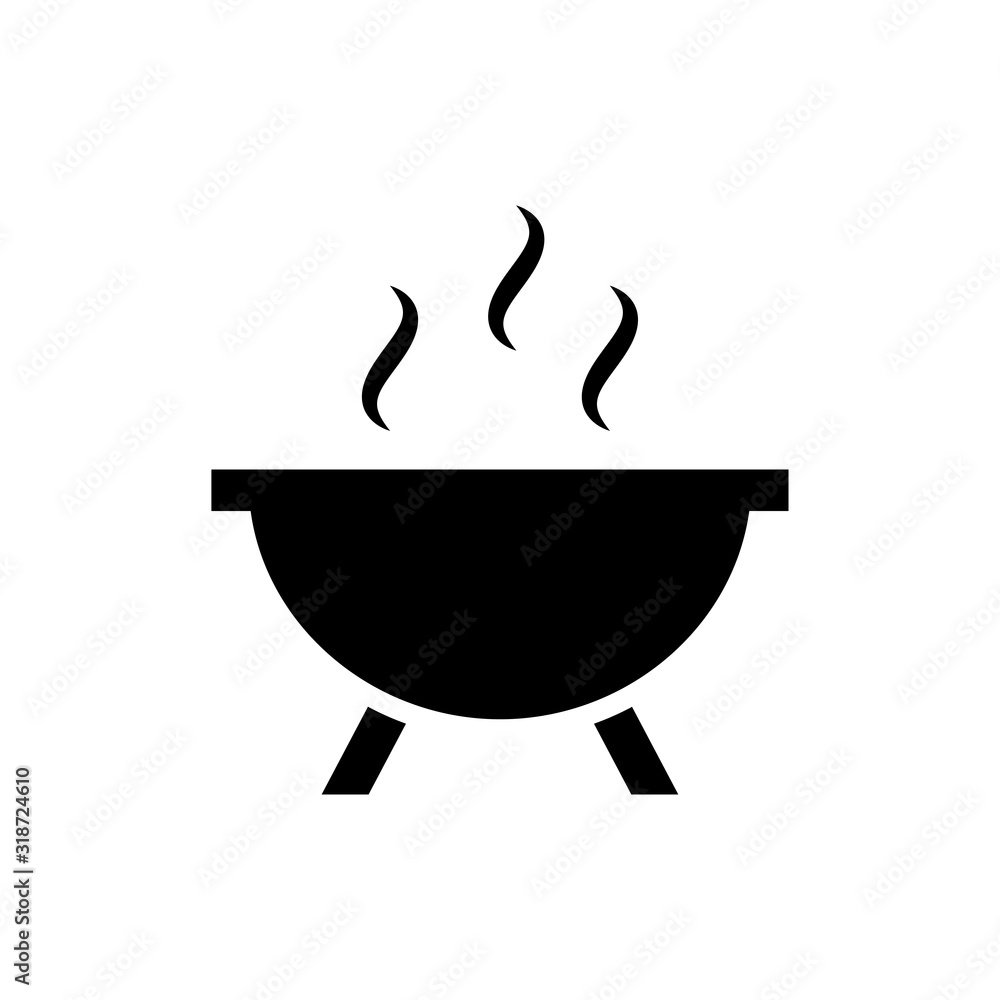 Canvas Prints Barbeque icon trendy