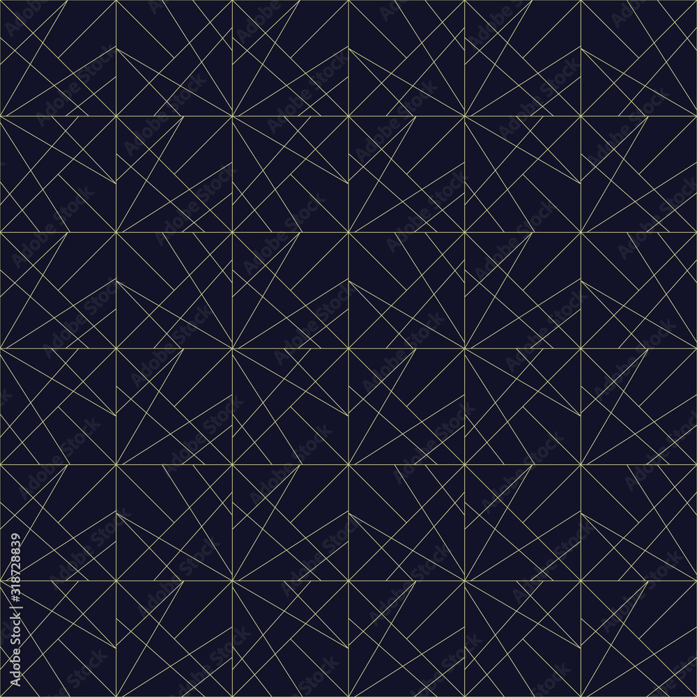 Poster luxury seamless geometric pattern vector design