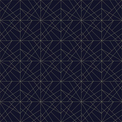 Luxury seamless geometric pattern vector design