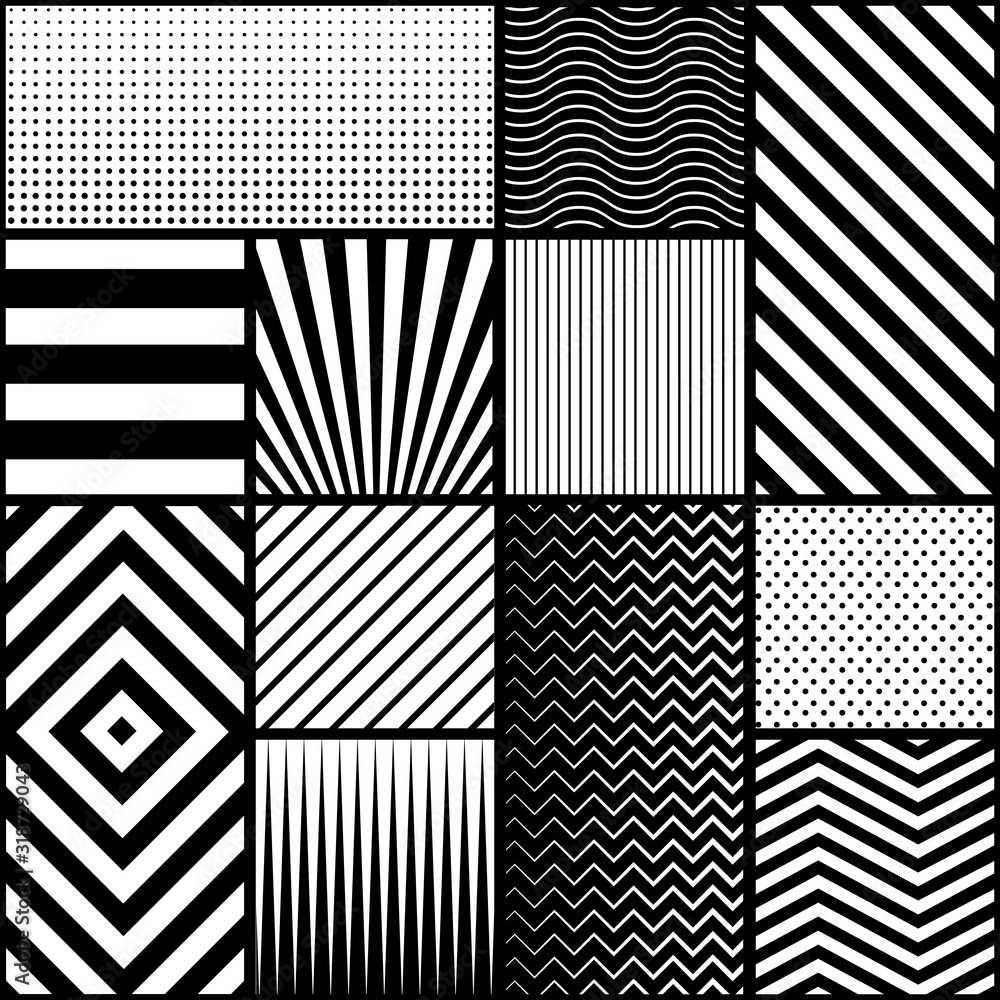 Poster modern seamless geometric pattern vector design.