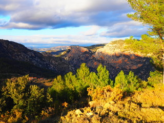 Montes del Maestrazgo, Castellón, Teruel.