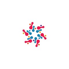 Bacterial Probiotic icon vector