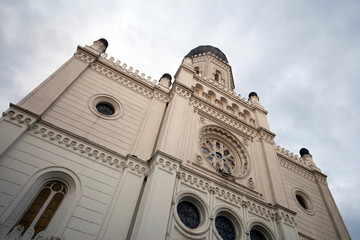 Synagogue in Kecskemet, Hungary.