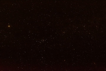 Obraz premium Night sky with a lot of shiny colorful stars