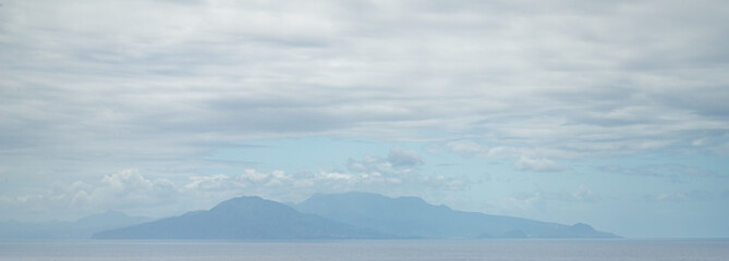 Fototapeta na wymiar Panorama Basse Terre Guadeloupe France
