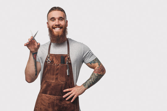Positive barber with sharp scissors