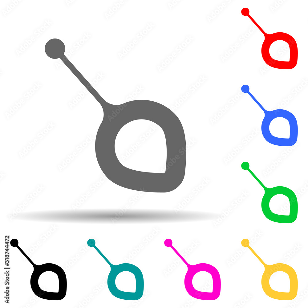 Poster siacoin card multi color style icon. simple glyph, flat vector of crypto icons for ui and ux, websit