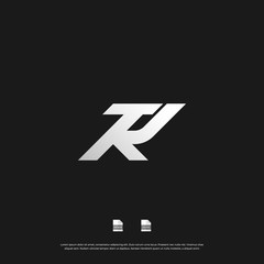 Letter K monogram logo design, Vector EPS 10