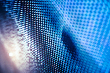 CloseUp LED blurred screen. LED soft focus background. abstract background ideal for design.